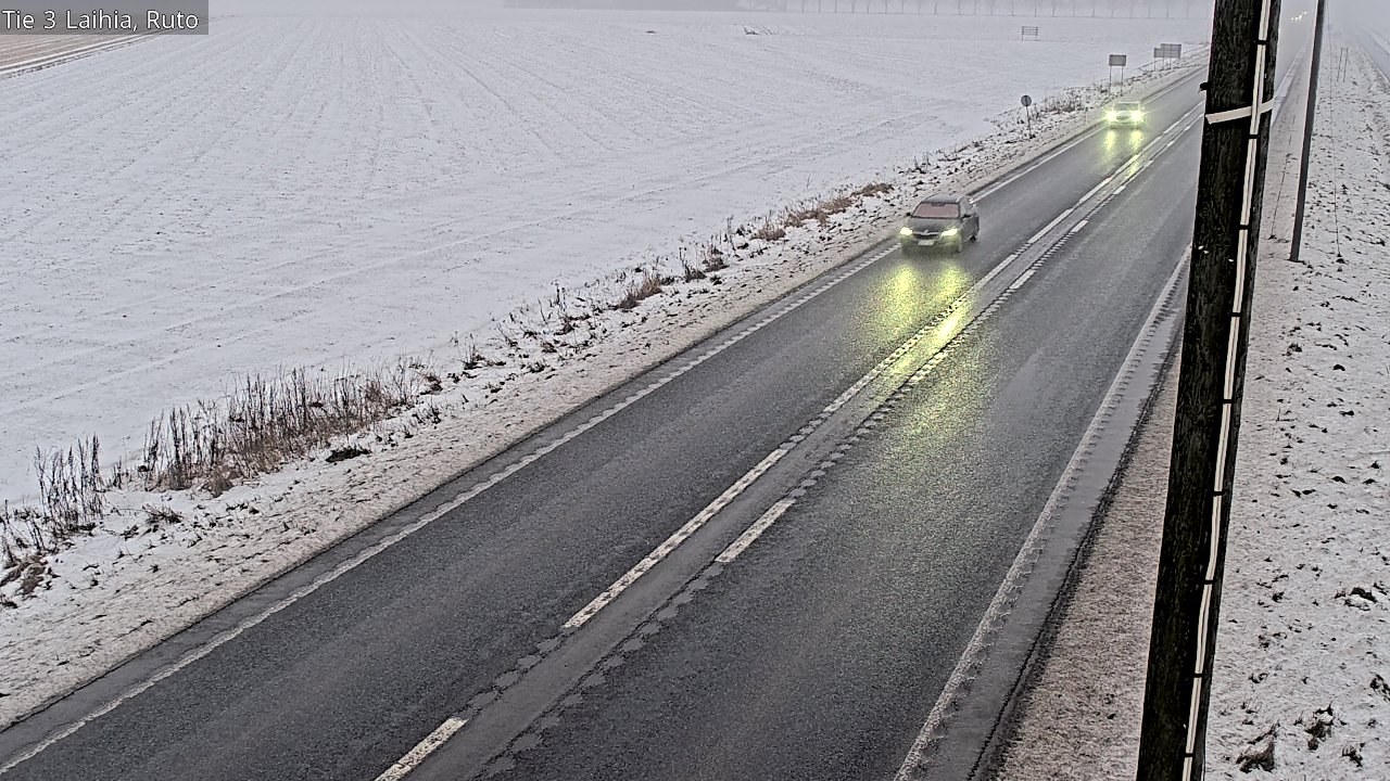 Weather Camera Image Väg 3 Laihela, Ruto, Laihia, Pohjanmaa