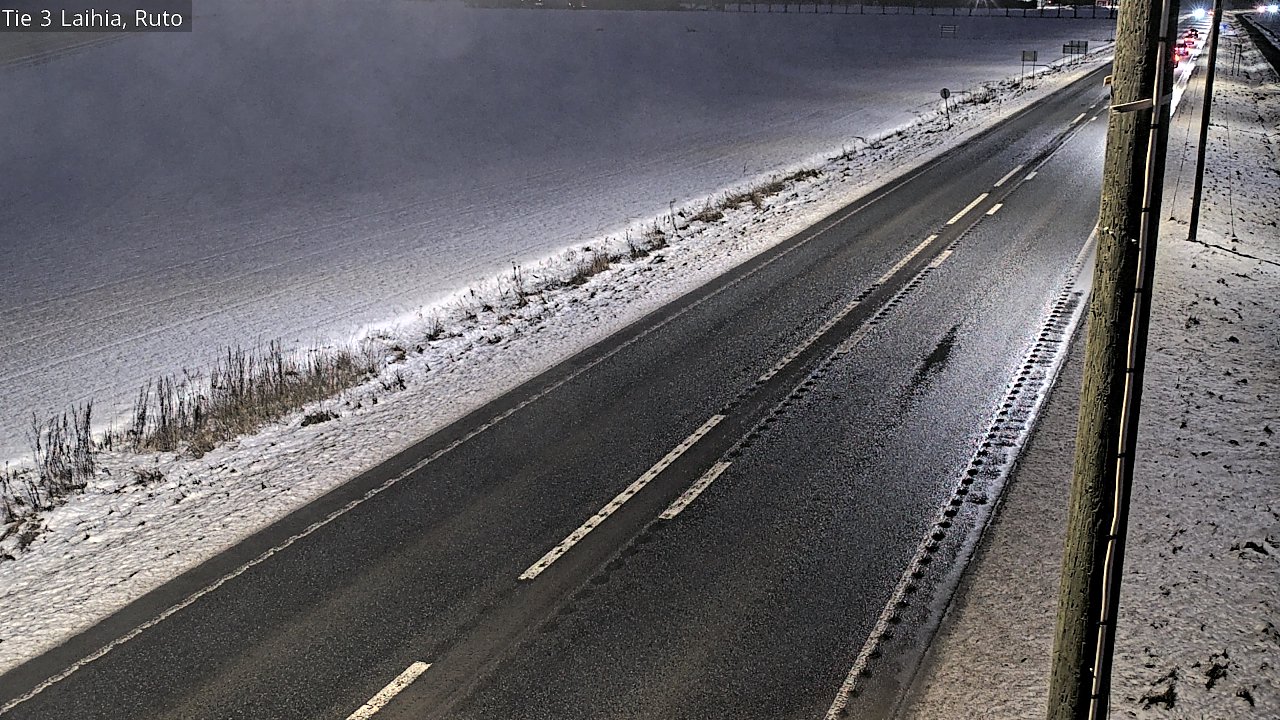 Weather Camera Image Väg 3 Laihela, Ruto, Laihia, Pohjanmaa