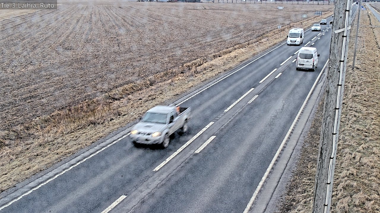 Weather Camera Image Road 3 Laihia, Ruto, Laihia, Pohjanmaa