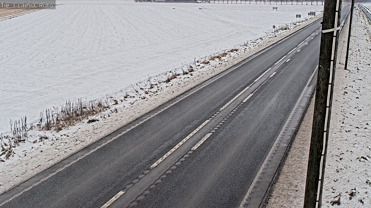 Weather Camera Image Väg 3 Laihela, Ruto, Laihia, Pohjanmaa