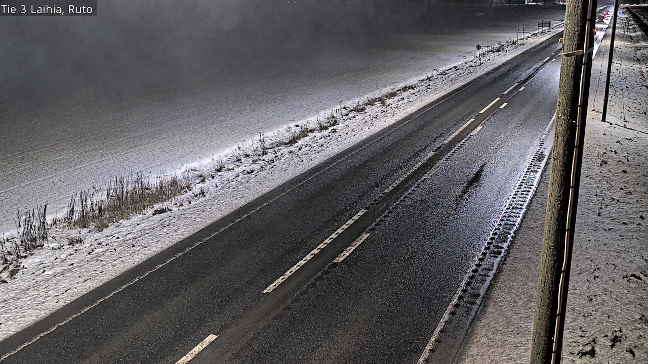Weather Camera Image Väg 3 Laihela, Ruto, Laihia, Pohjanmaa