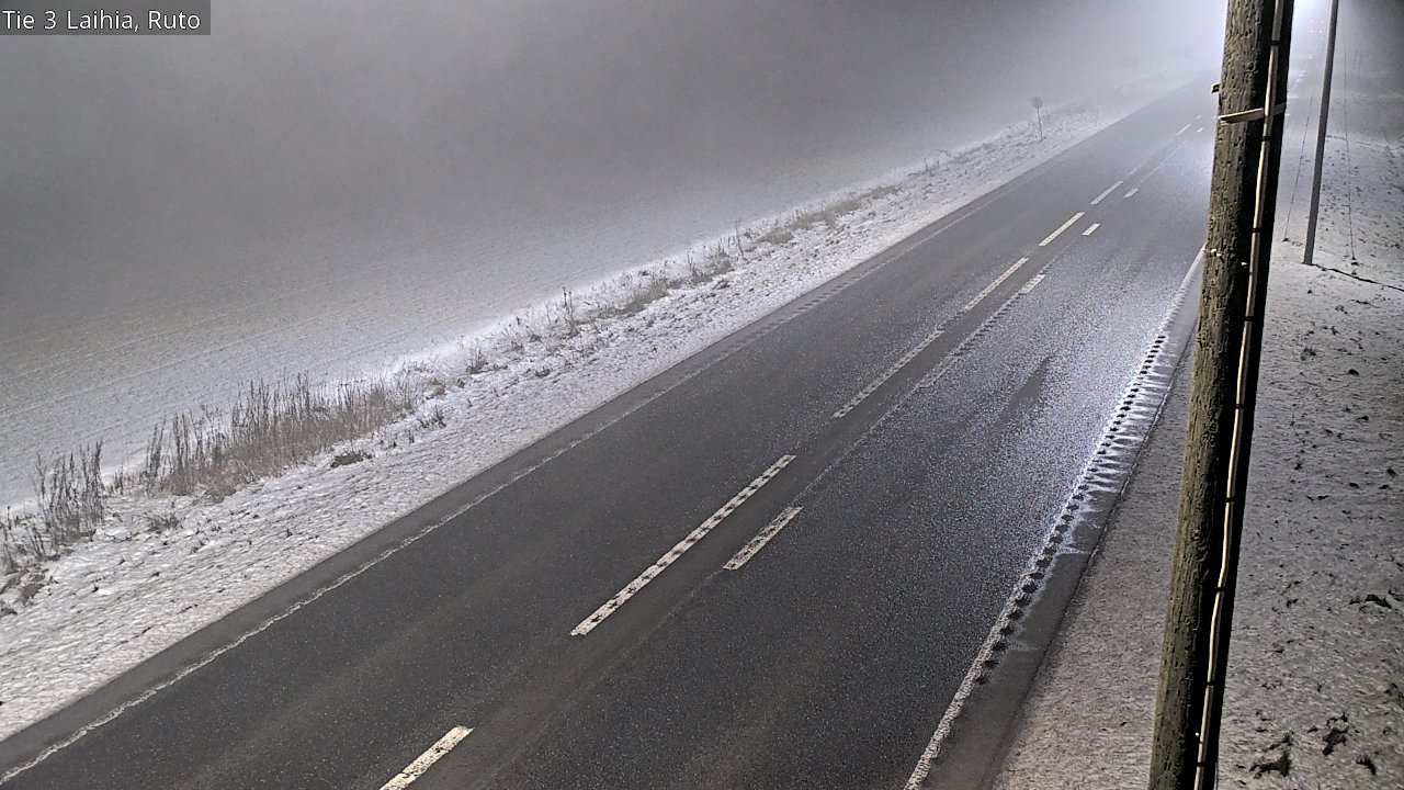 Weather Camera Image Väg 3 Laihela, Ruto, Laihia, Pohjanmaa