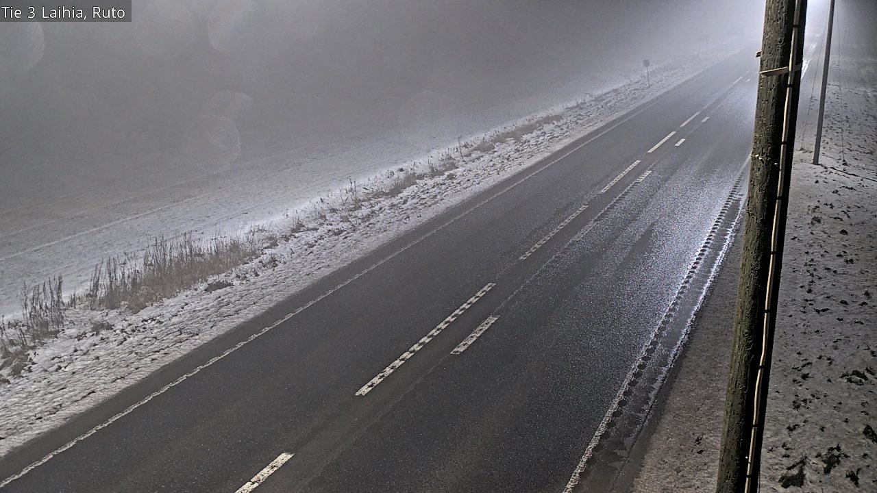 Weather Camera Image Road 3 Laihia, Ruto, Laihia, Pohjanmaa