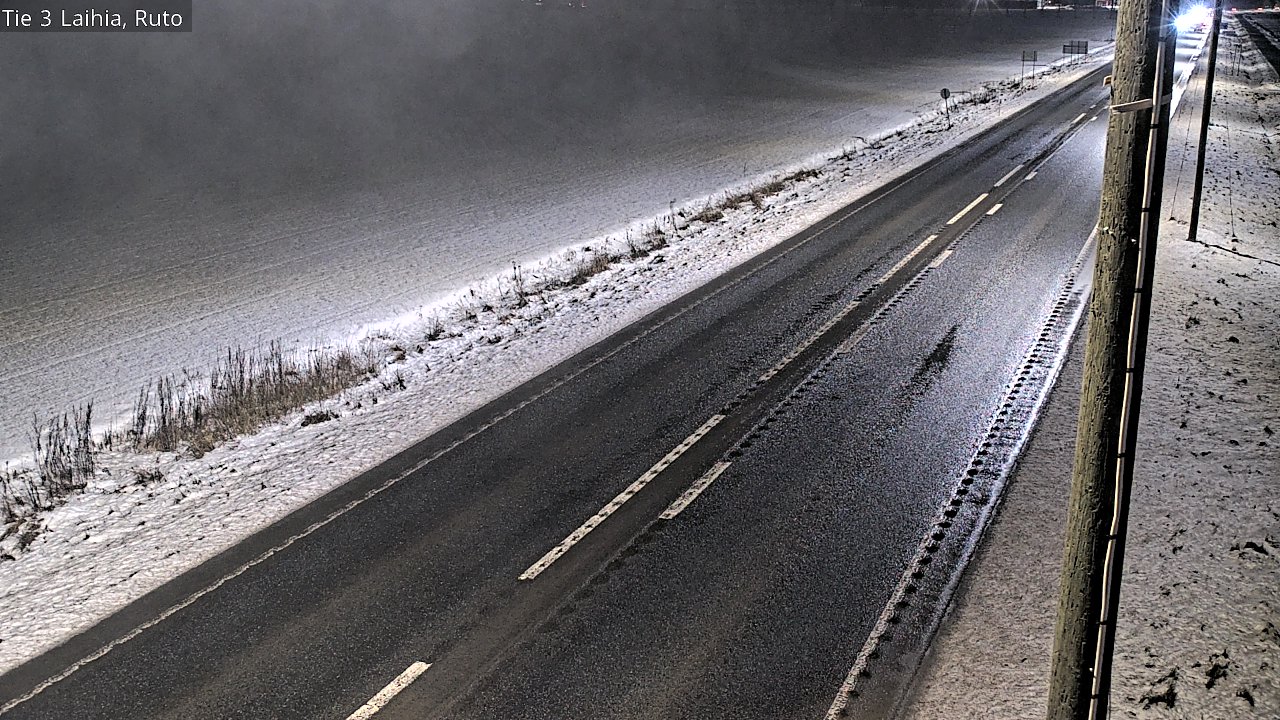 Weather Camera Image Väg 3 Laihela, Ruto, Laihia, Pohjanmaa