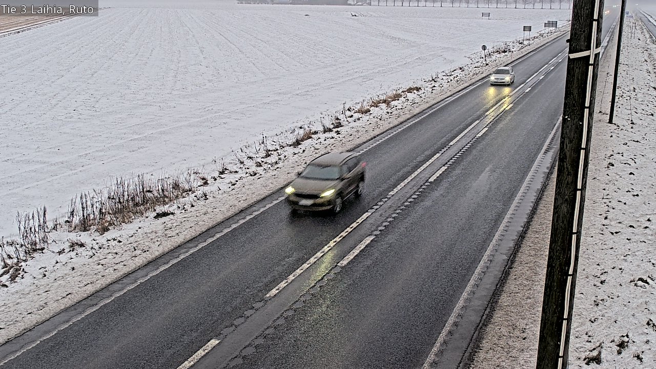 Weather Camera Image Väg 3 Laihela, Ruto, Laihia, Pohjanmaa