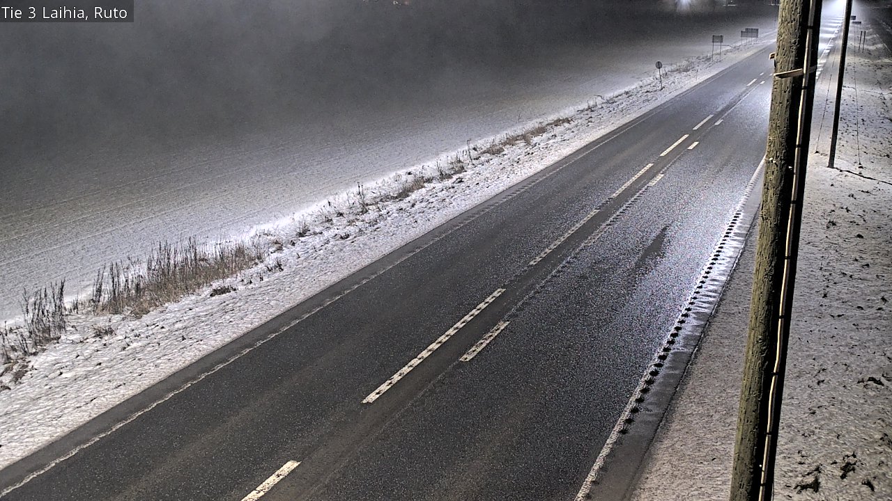Weather Camera Image Väg 3 Laihela, Ruto, Laihia, Pohjanmaa