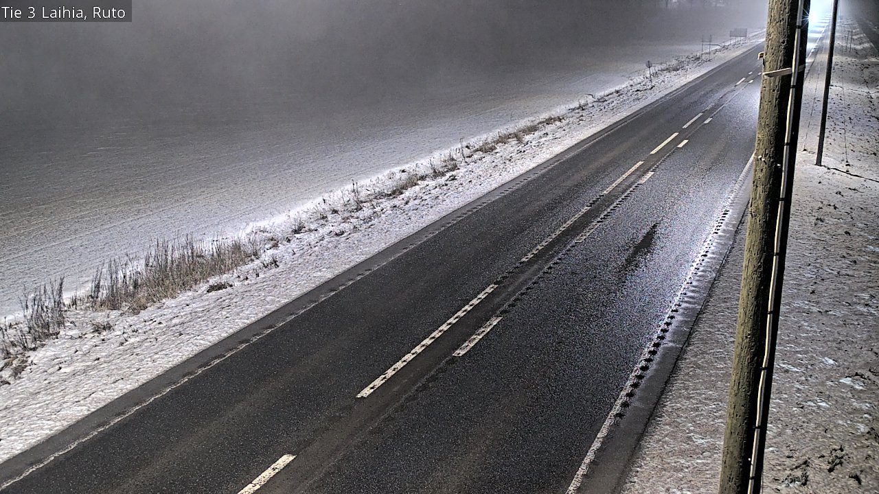 Weather Camera Image Väg 3 Laihela, Ruto, Laihia, Pohjanmaa