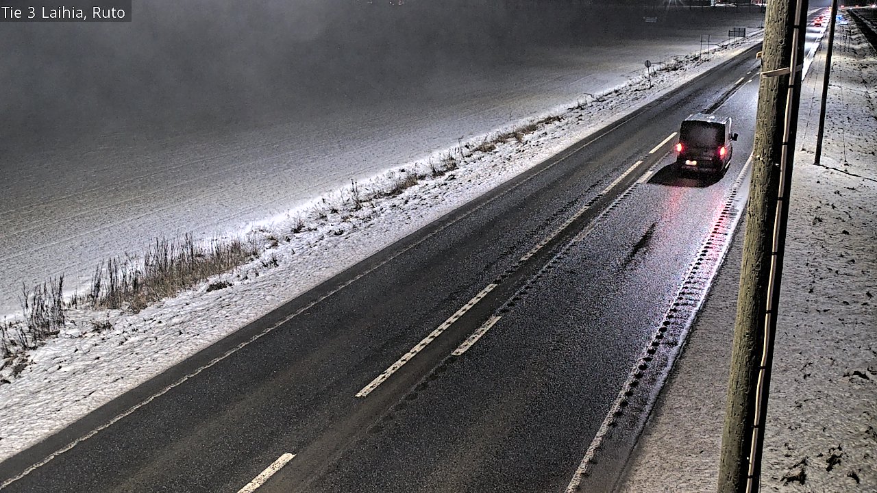 Weather Camera Image Väg 3 Laihela, Ruto, Laihia, Pohjanmaa