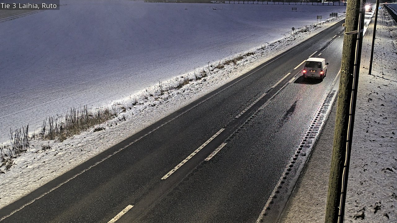 Weather Camera Image Väg 3 Laihela, Ruto, Laihia, Pohjanmaa