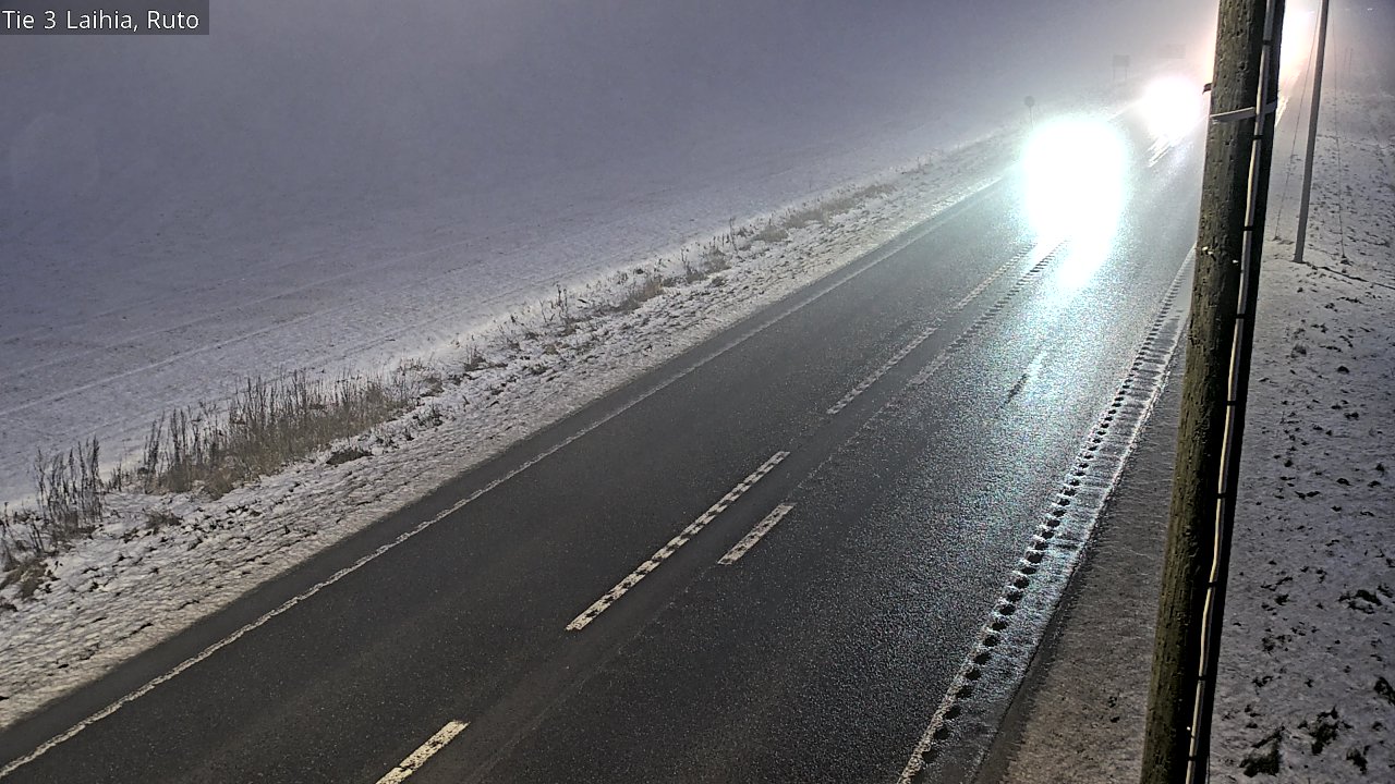 Weather Camera Image Road 3 Laihia, Ruto, Laihia, Pohjanmaa