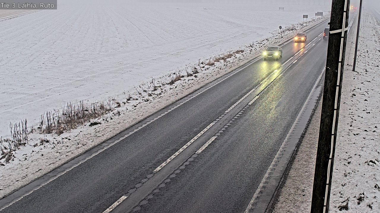 Weather Camera Image Väg 3 Laihela, Ruto, Laihia, Pohjanmaa