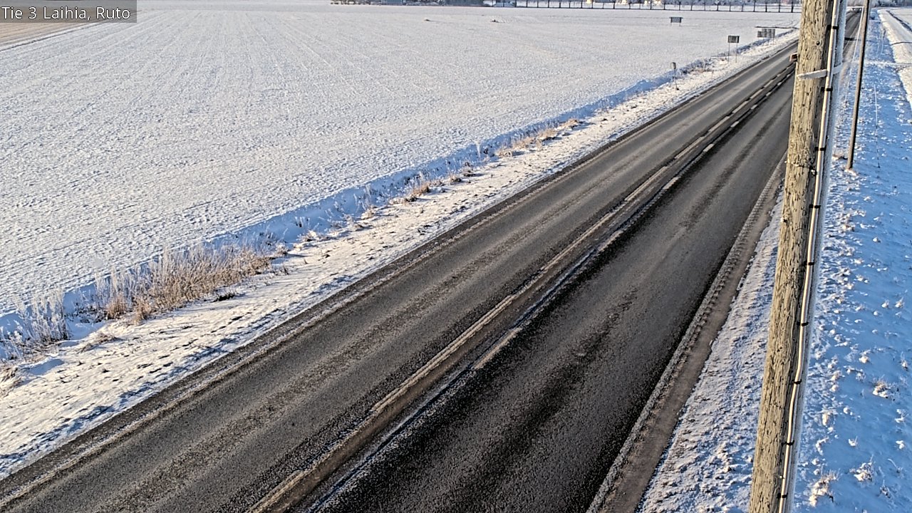 Weather Camera Image Road 3 Laihia, Ruto, Laihia, Pohjanmaa