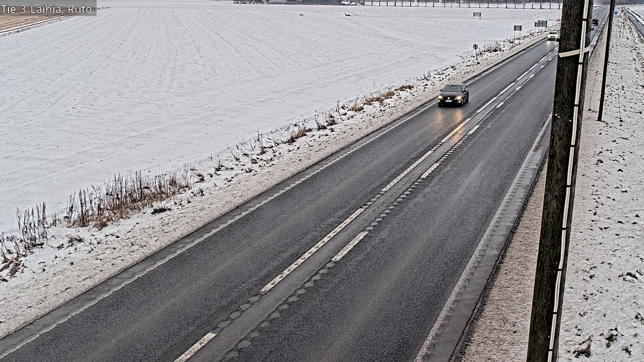 Weather Camera Image Väg 3 Laihela, Ruto, Laihia, Pohjanmaa