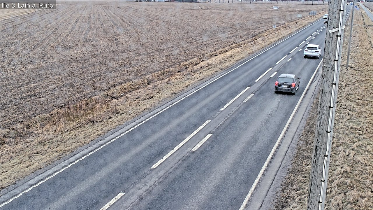 Weather Camera Image Road 3 Laihia, Ruto, Laihia, Pohjanmaa