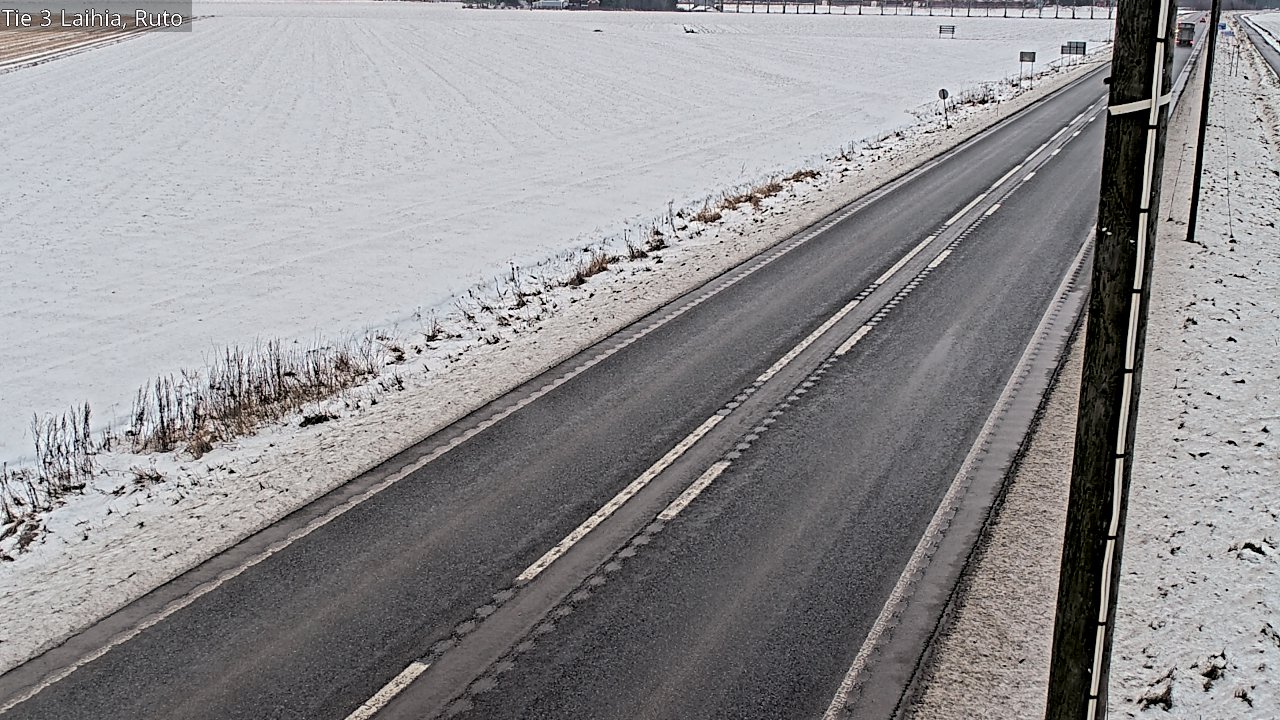 Weather Camera Image Väg 3 Laihela, Ruto, Laihia, Pohjanmaa