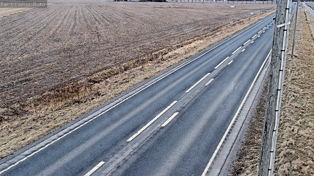 Weather Camera Image Road 3 Laihia, Ruto, Laihia, Pohjanmaa