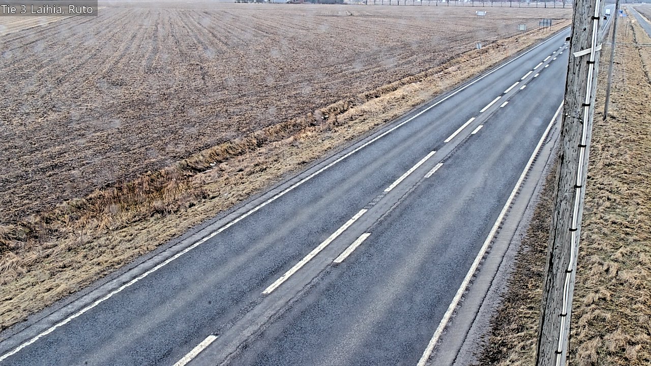 Weather Camera Image Väg 3 Laihela, Ruto, Laihia, Pohjanmaa