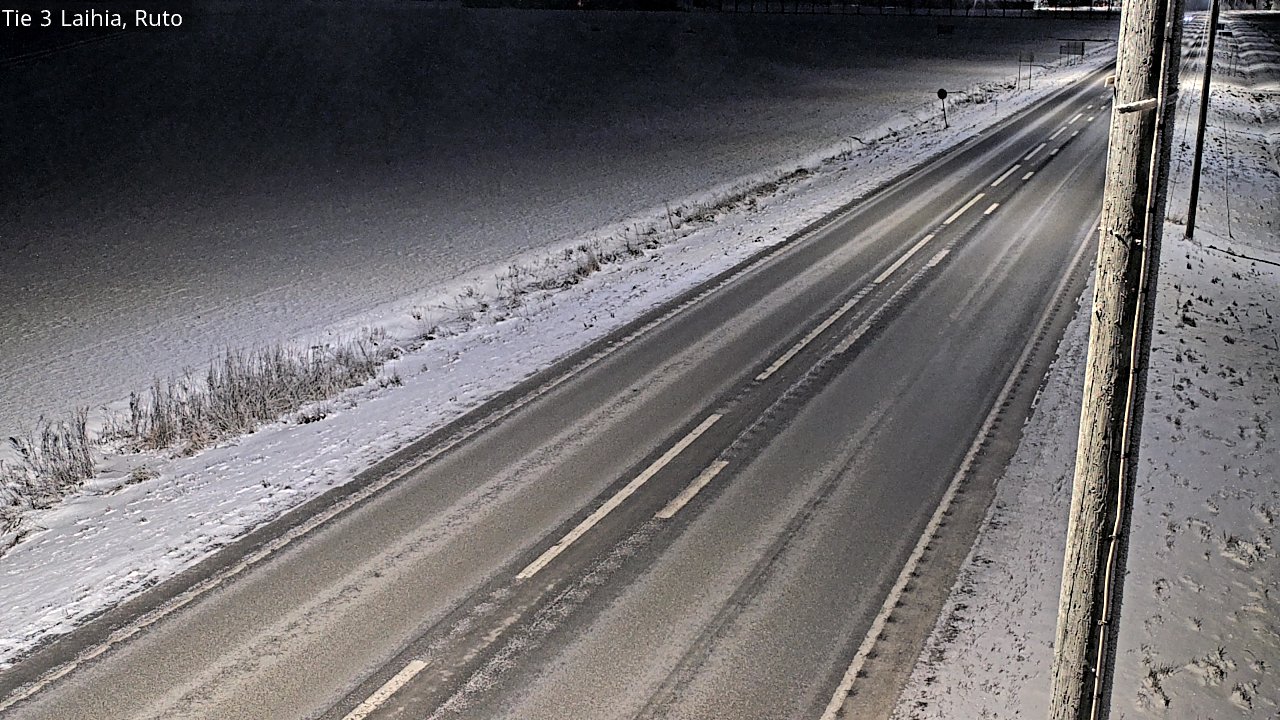 Weather Camera Image Väg 3 Laihela, Ruto, Laihia, Pohjanmaa