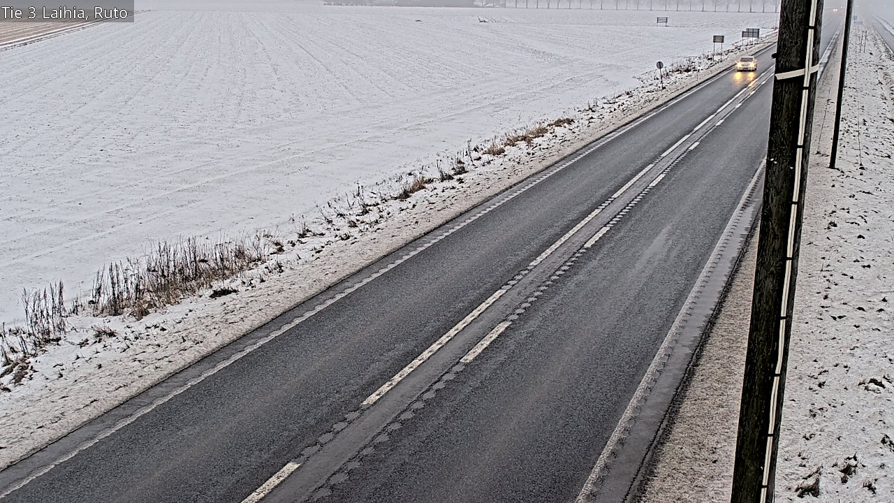 Weather Camera Image Väg 3 Laihela, Ruto, Laihia, Pohjanmaa