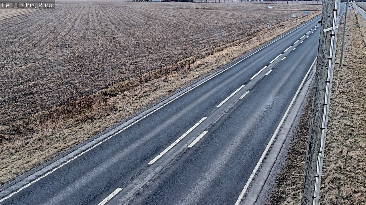 Weather Camera Image Road 3 Laihia, Ruto, Laihia, Pohjanmaa