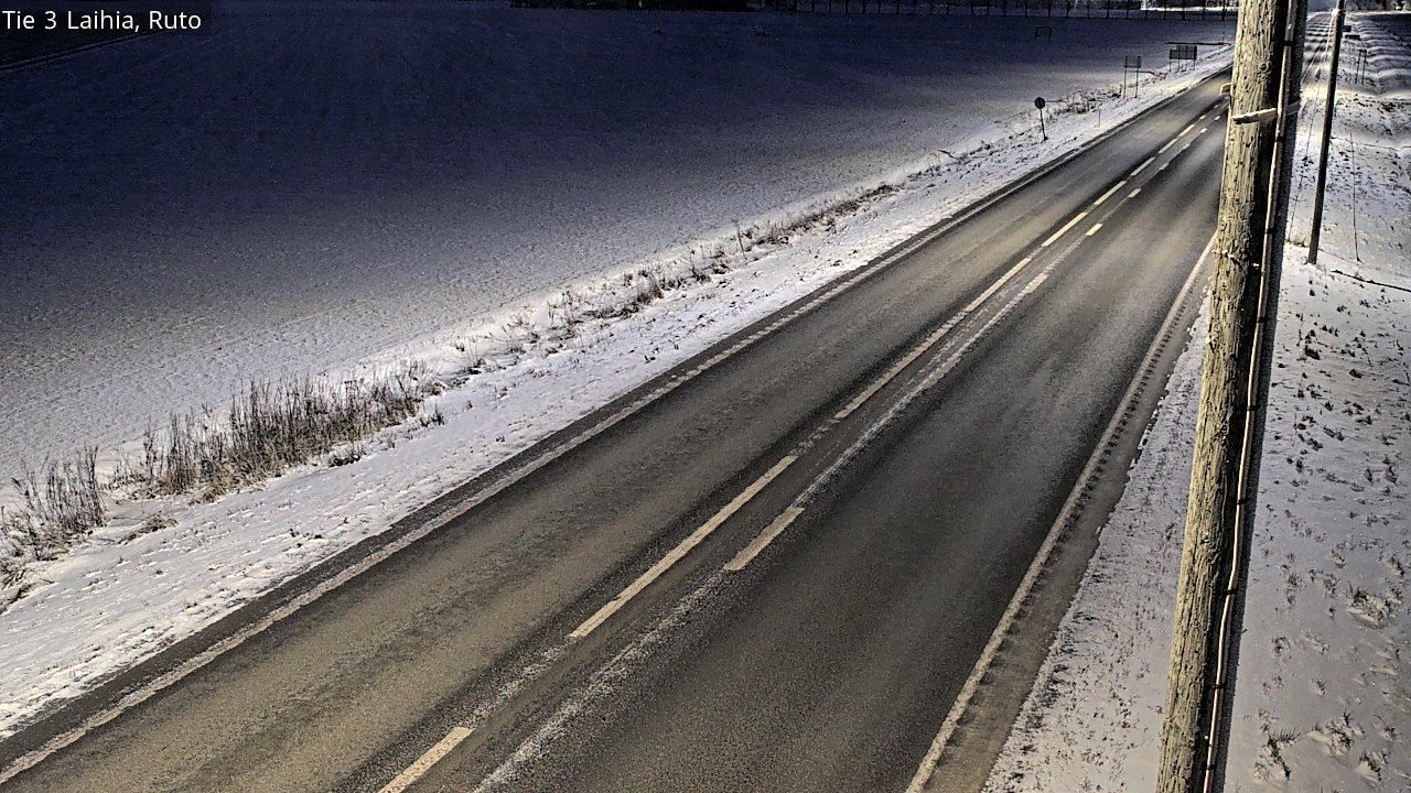 Weather Camera Image Road 3 Laihia, Ruto, Laihia, Pohjanmaa