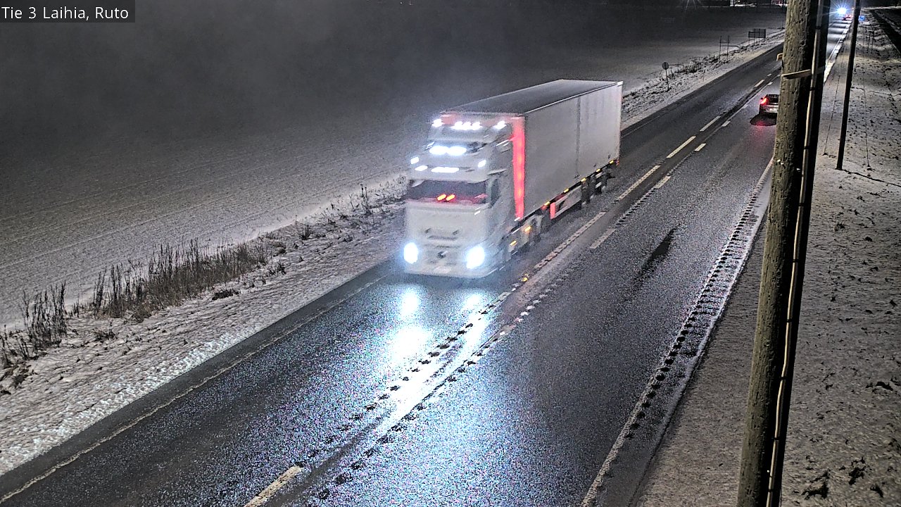 Weather Camera Image Väg 3 Laihela, Ruto, Laihia, Pohjanmaa