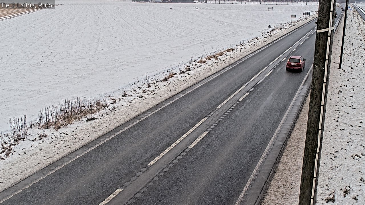 Weather Camera Image Väg 3 Laihela, Ruto, Laihia, Pohjanmaa