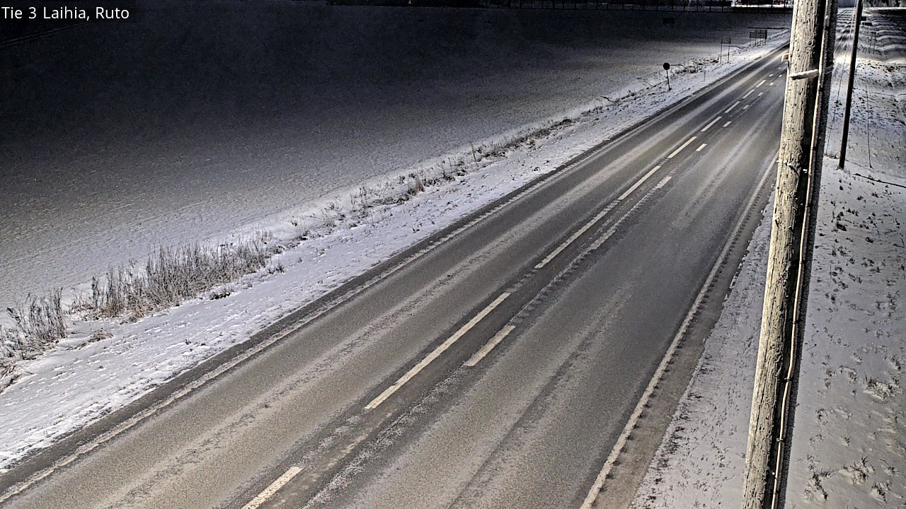 Weather Camera Image Väg 3 Laihela, Ruto, Laihia, Pohjanmaa