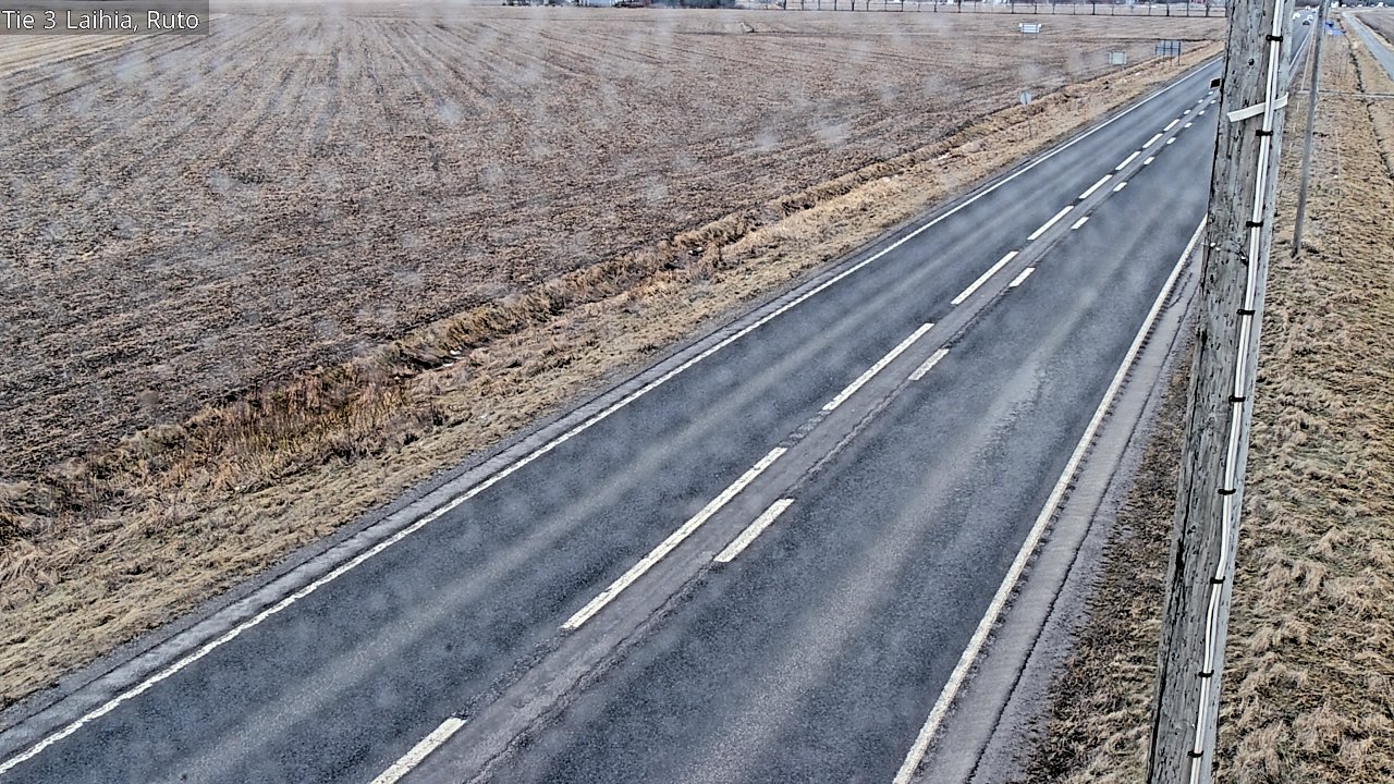 Weather Camera Image Road 3 Laihia, Ruto, Laihia, Pohjanmaa