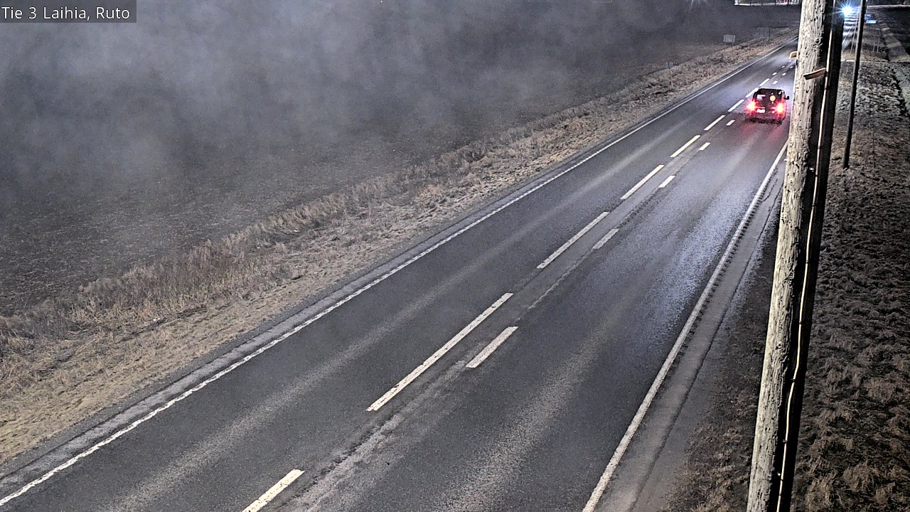 Weather Camera Image Road 3 Laihia, Ruto, Laihia, Pohjanmaa