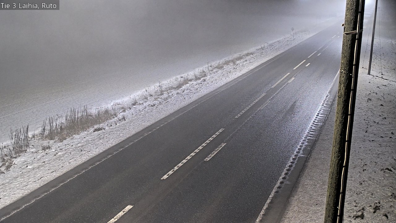 Weather Camera Image Väg 3 Laihela, Ruto, Laihia, Pohjanmaa