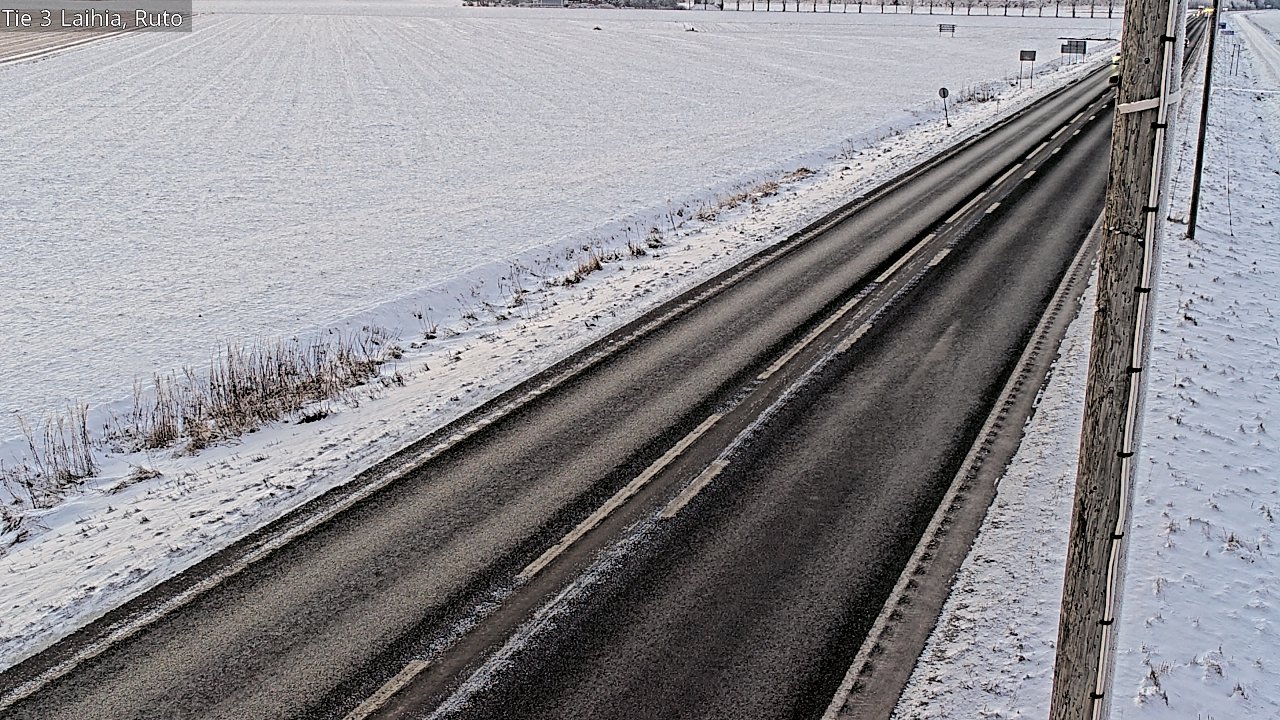 Weather Camera Image Road 3 Laihia, Ruto, Laihia, Pohjanmaa