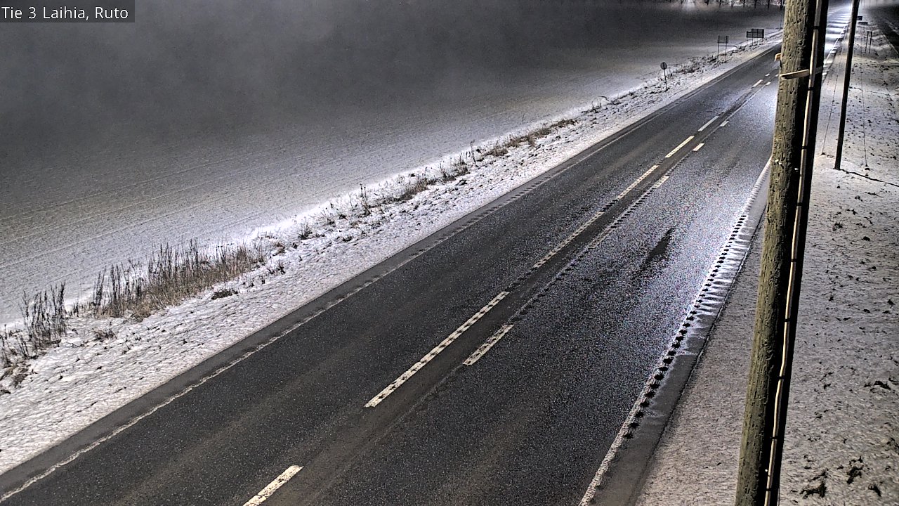 Weather Camera Image Väg 3 Laihela, Ruto, Laihia, Pohjanmaa