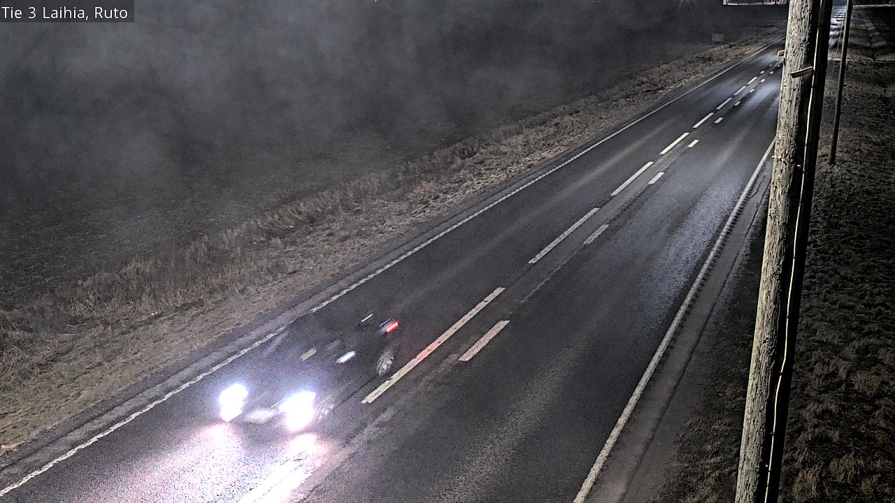 Weather Camera Image Road 3 Laihia, Ruto, Laihia, Pohjanmaa