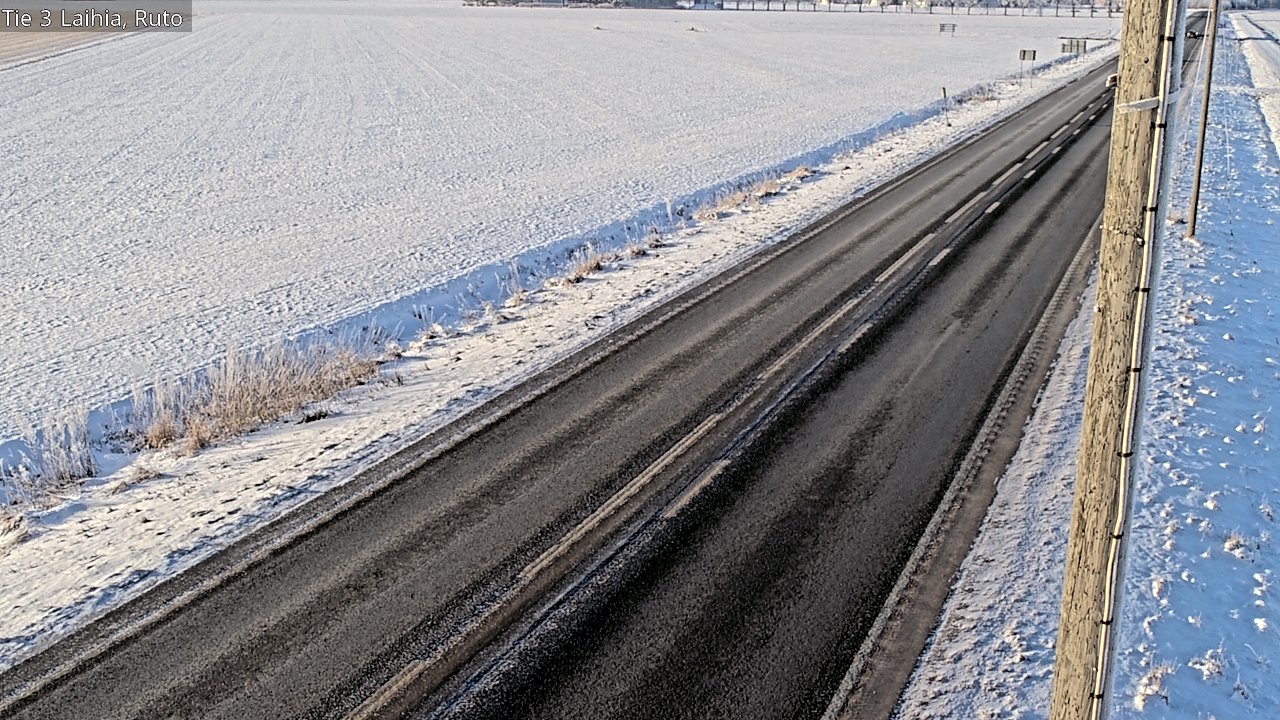 Weather Camera Image Road 3 Laihia, Ruto, Laihia, Pohjanmaa