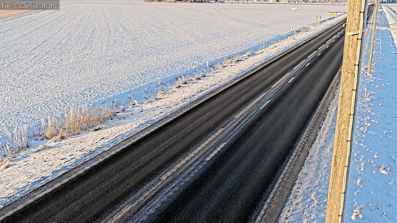 Weather Camera Image Road 3 Laihia, Ruto, Laihia, Pohjanmaa