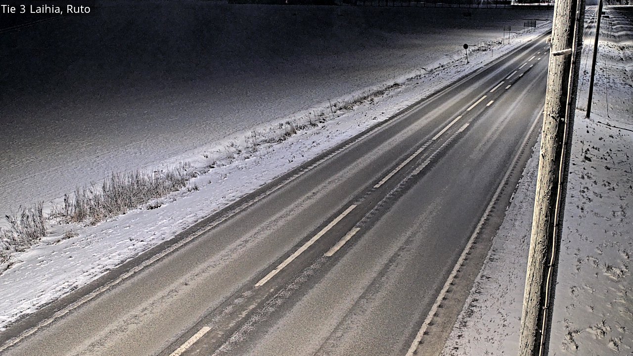 Weather Camera Image Väg 3 Laihela, Ruto, Laihia, Pohjanmaa
