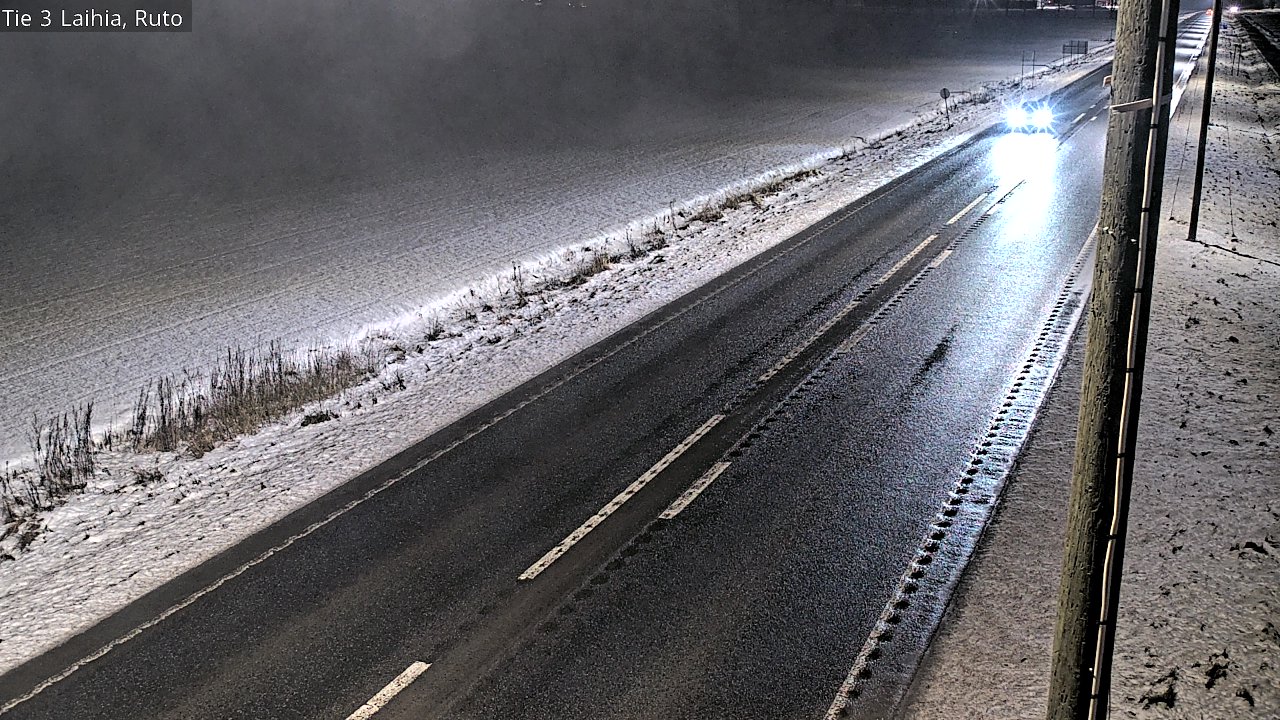 Weather Camera Image Väg 3 Laihela, Ruto, Laihia, Pohjanmaa