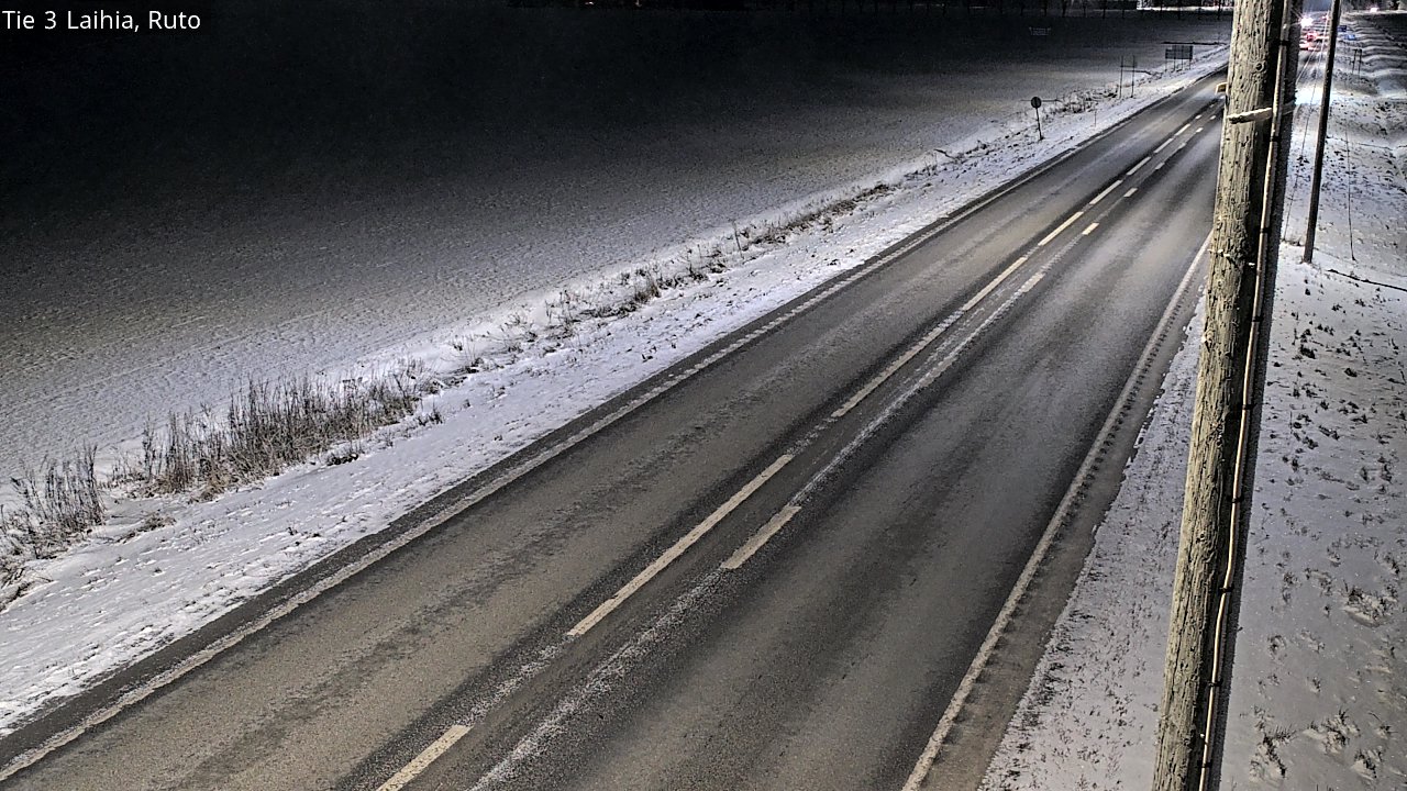 Weather Camera Image Road 3 Laihia, Ruto, Laihia, Pohjanmaa