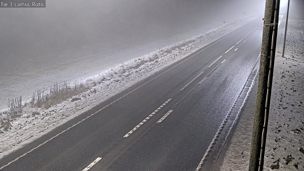 Weather Camera Image Road 3 Laihia, Ruto, Laihia, Pohjanmaa