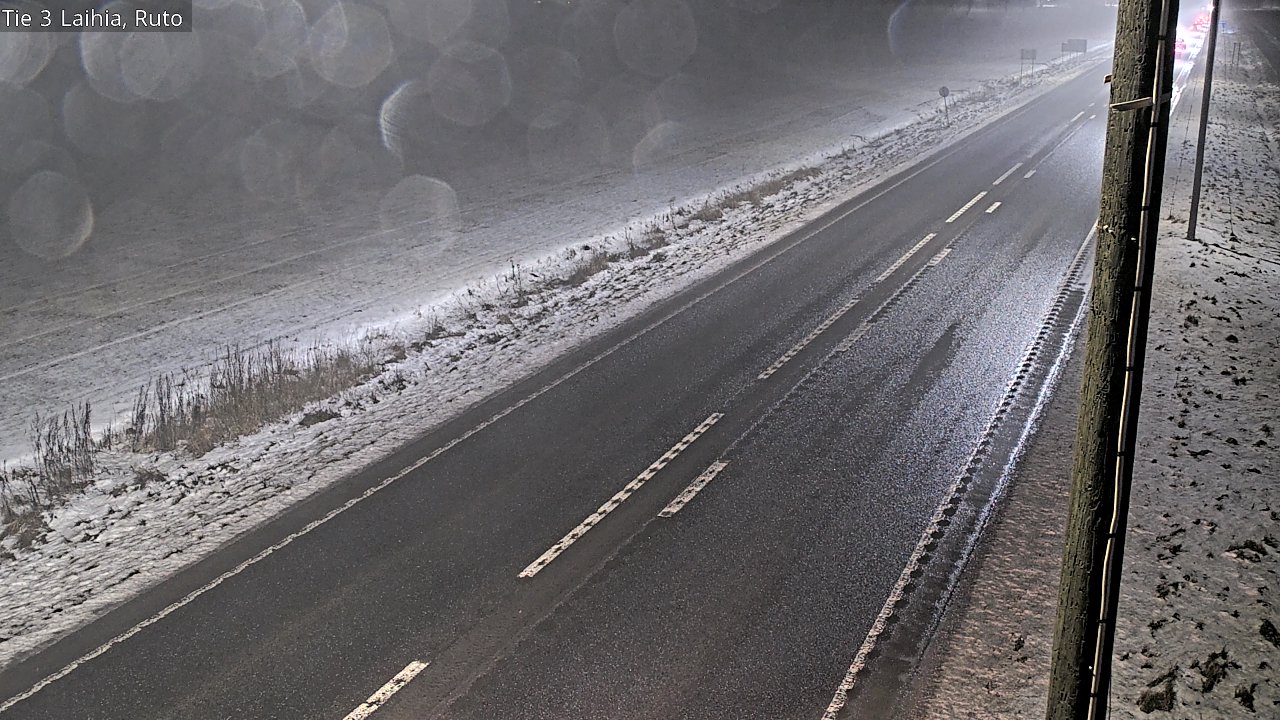 Weather Camera Image Road 3 Laihia, Ruto, Laihia, Pohjanmaa