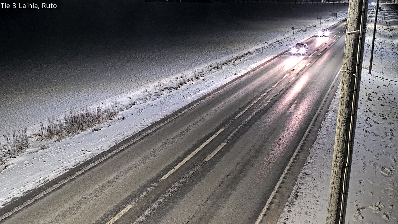 Weather Camera Image Road 3 Laihia, Ruto, Laihia, Pohjanmaa