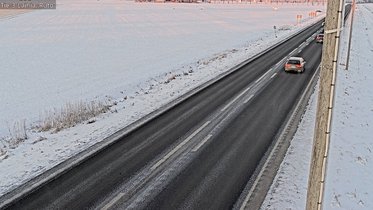Weather Camera Image Road 3 Laihia, Ruto, Laihia, Pohjanmaa