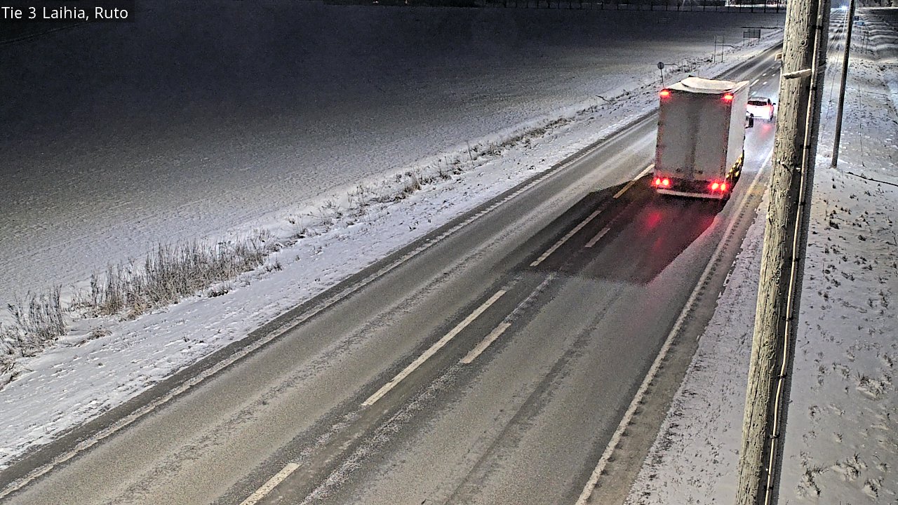 Weather Camera Image Road 3 Laihia, Ruto, Laihia, Pohjanmaa