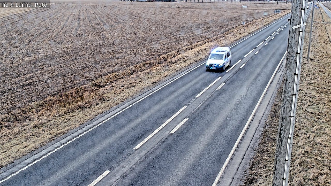 Weather Camera Image Road 3 Laihia, Ruto, Laihia, Pohjanmaa