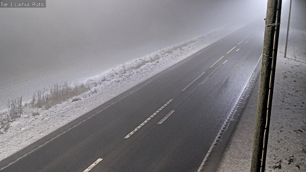 Weather Camera Image Väg 3 Laihela, Ruto, Laihia, Pohjanmaa