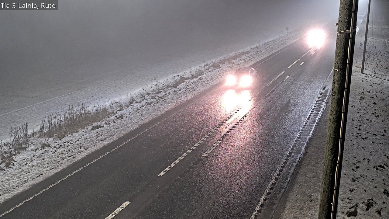 Weather Camera Image Road 3 Laihia, Ruto, Laihia, Pohjanmaa