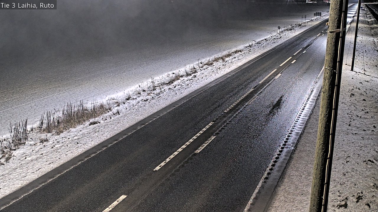 Weather Camera Image Väg 3 Laihela, Ruto, Laihia, Pohjanmaa