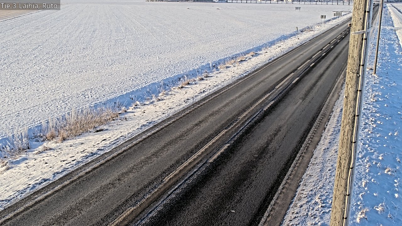 Weather Camera Image Road 3 Laihia, Ruto, Laihia, Pohjanmaa