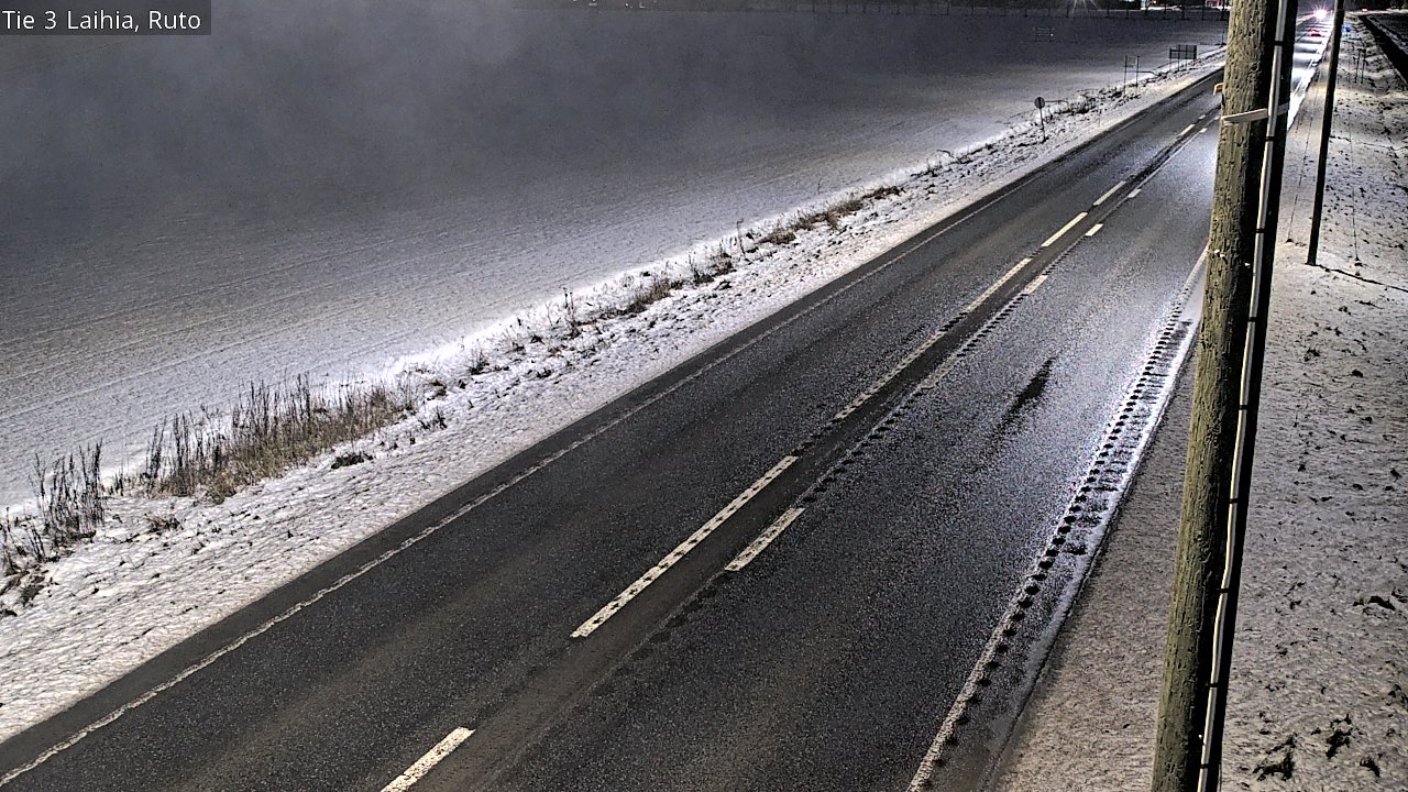 Weather Camera Image Väg 3 Laihela, Ruto, Laihia, Pohjanmaa